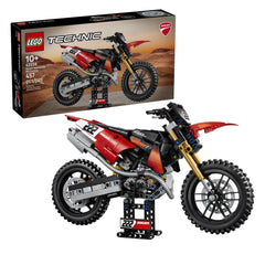 LEGO - Technic Ducati Desmo450 MX Factory Motorcycle - Constructiespeelgoed - 10 - 72042238