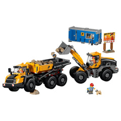 LEGO - City Dump Truck & Front End Loader - Constructiespeelgoed - +8 - Leuk Cadeau - 72060494