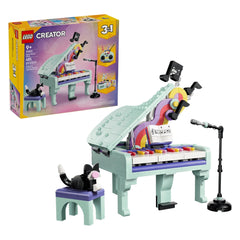 LEGO - Creator 3 In 1 Music Decor Piano met Kat - Bouwset Speelgoed - +9 - 72031392