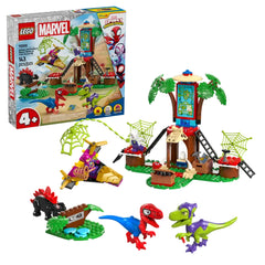 Lego - Marvel Super Heroes - Spidey en Gobby's Raptor Battle bij Tree House HQ - Bouwset Speelgoed