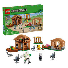 LEGO - Minecraft Evoker Village Attack - Bouwset Speelgoed - +9 - Cadeau - 72021596