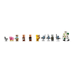 LEGO - Minecraft Evoker Village Attack - Bouwset Speelgoed - +9 - Cadeau - 72021596