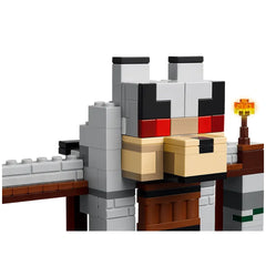 Lego - Minecraft - De Wolf Stronghold - Bouwset Speelgoed
