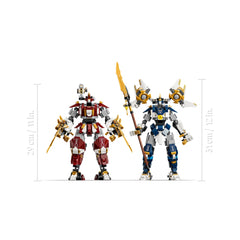 LEGO - Ninjago The Twin Titan Mechs - Bouwset Speelgoed - +12 - Actiefiguren - 72071870