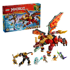 Lego - Ninjago Wyldfyre's Transforming Dragon Mech Construction Set Toys - Age: +9 - 71868