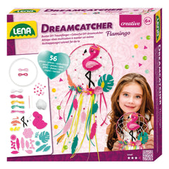Lena - Dreamcatcher Flamingo - Kunst & Ambachten