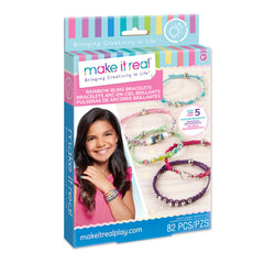 MAKE IT REAL - Rainbow Bling Armbanden - Kunst en Ambachten