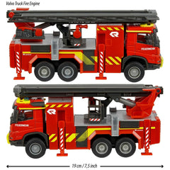 Majorette - Volvo FMX Brandweerwagen - Speelvoertuigen