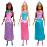 Mattel - Poppen - Barbie Dreamtopia Prinsespop - Sprookjesmode - 3 Jaar - Creativiteit stimuleren