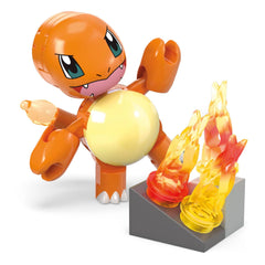 Mattel - MEGA Construx Pokémon Charmanders Fire-type Spin - Construction Set Toys