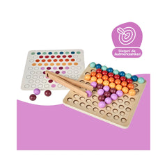 SIMBA - Montessori by Eichhorn Sorteringskralen Educatieve Set - Educatief Speelgoed - 4 Jaar - 58701324