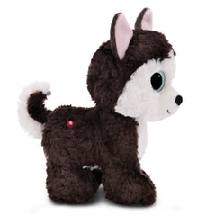 NICI - Glubschis-Staande-Zachte-Toy-Husky-Barkley-15-Cm-Pluche-Dieren