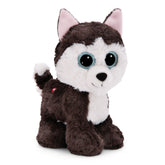 NICI - Glubschis-Staande-Zachte-Toy-Husky-Barkley-15-Cm-Pluche-Dieren