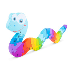 New Classic Toys - Alfabetpuzzel - Slang - Educatief Speelgoed