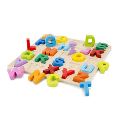 New Classic Toys - Alphabet Puzzle - Uppercase - Educational Toys
