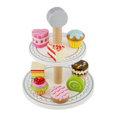 New Classic Toys - Cake Stand Set - Pretend Professions & Role Playing