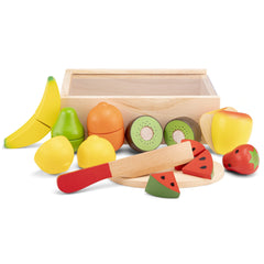 New Classic Toys - Snijset - Fruitdoos - Doen alsof Beroepen & Rollenspel