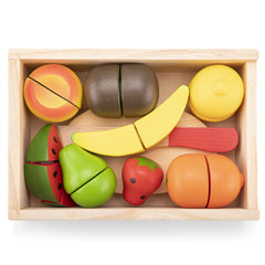New Classic Toys - Snijset - Fruitdoos - Doen alsof Beroepen & Rollenspel