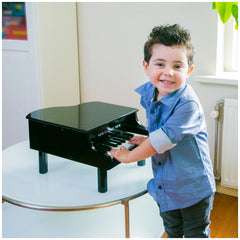 New Classic Toys - Grote Piano - 18 Toetsen - Zwart - Muziekinstrumenten