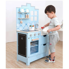 New Classic Toys - Keuken - Delfts Blauw - Doen alsof Beroepen & Rollenspel