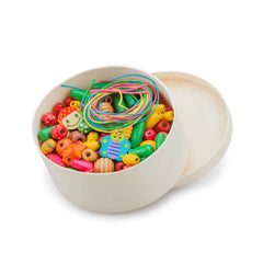 New Classic Toys - Rijgparels - 230 Stukken En 4 Koorden - Kunst & Ambachten