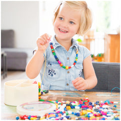 New Classic Toys - Rijgparels - 640 Stukken En 8 Koorden - Kunst & Ambachten