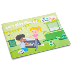 New Classic Toys - Piano - 18 Toetsen - Zwart - Muziekinstrumenten