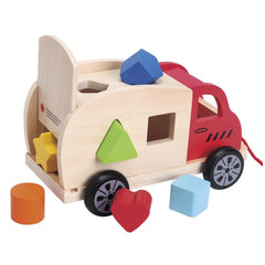 New-Classic-Toys-Vormsorterende-Vrachtwagen-Baby-Activiteitsspeelgoed