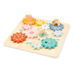 New Classic Toys - Draaigear Puzzel - Tuin - Educatief Speelgoed
