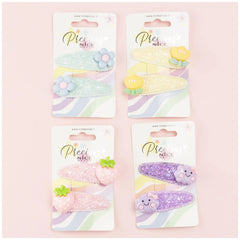 Nice - Bubbles 2 Pcs Hair Clip Set - Personal Care