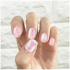 Nice - Pinkit Press-On Nails Makeup Set - Makeup