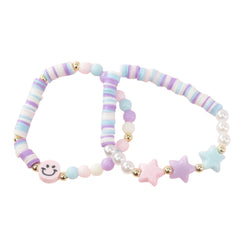 Nice - Pinky Sky Bracelet Set - Jewelry