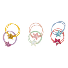 Nice - Star Pony 2 Pcs Hair Bands Set - Personal Care