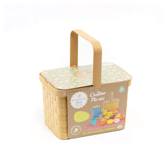 ODS - Pretend Professions - Maisonelle Bio Cestino Picnic Set - Eco-Friendly - 2 Years - Creative Play