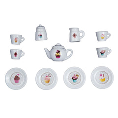 ODS - Pretend Professions - Maisonelle Porcelain Tea Set - 13 Pieces - 3 Years - Creative Play