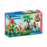 PLAYMOBIL - Fairies' Day Trip - Toy Playsets - Age +4 - Unicorn Playset 72067 - 80772067