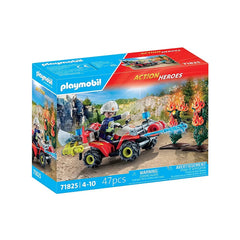 PLAYMOBIL - Brandweer-Quad - Speelgoed-Speelsets