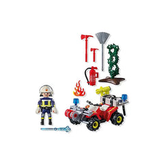 PLAYMOBIL - Brandweer-Quad - Speelgoed-Speelsets