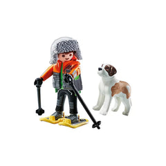 PLAYMOBIL - MY LIFE Hiker met Sint Bernard - Speelsets