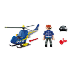 PLAYMOBIL - Politiehelikopter - City Action - +4 - 72080 - 80772080