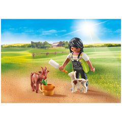 PLAYMOBIL - Vrouw met Geiten - Speelsets