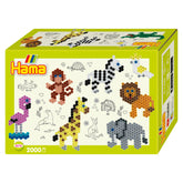 Pet Hama Ironing Bead Set - Zoo Small Worls Pack 2000 Pcs.
