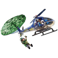 Playmobil City Action Politiehelikopter - Parachute Achtervolging - 70569