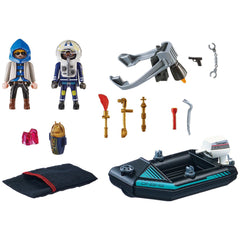 Playmobil City Action Politie Jetpack Arrest van de Kunstdief - 70782