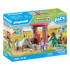 Playmobil Country Farm Veterinarian With The Donkeys - 71471