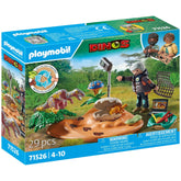Playmobil Dinos Stegosaurus Nest Met Ei Dief - 71526