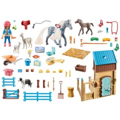Playmobil Paarden Van Waterval Amelia En Whisper Speelset - 71353
