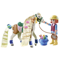 Playmobil Paarden Van Waterval Ellie Met Paard - 71639