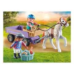 Playmobil Horses Of Waterfall Pony Carriage - 71496