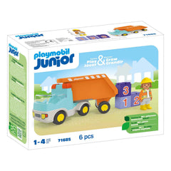 Playmobil Junior Vuilniswagen - 71685